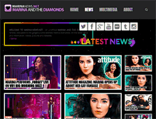 Tablet Screenshot of marina-and-the-diamonds.net